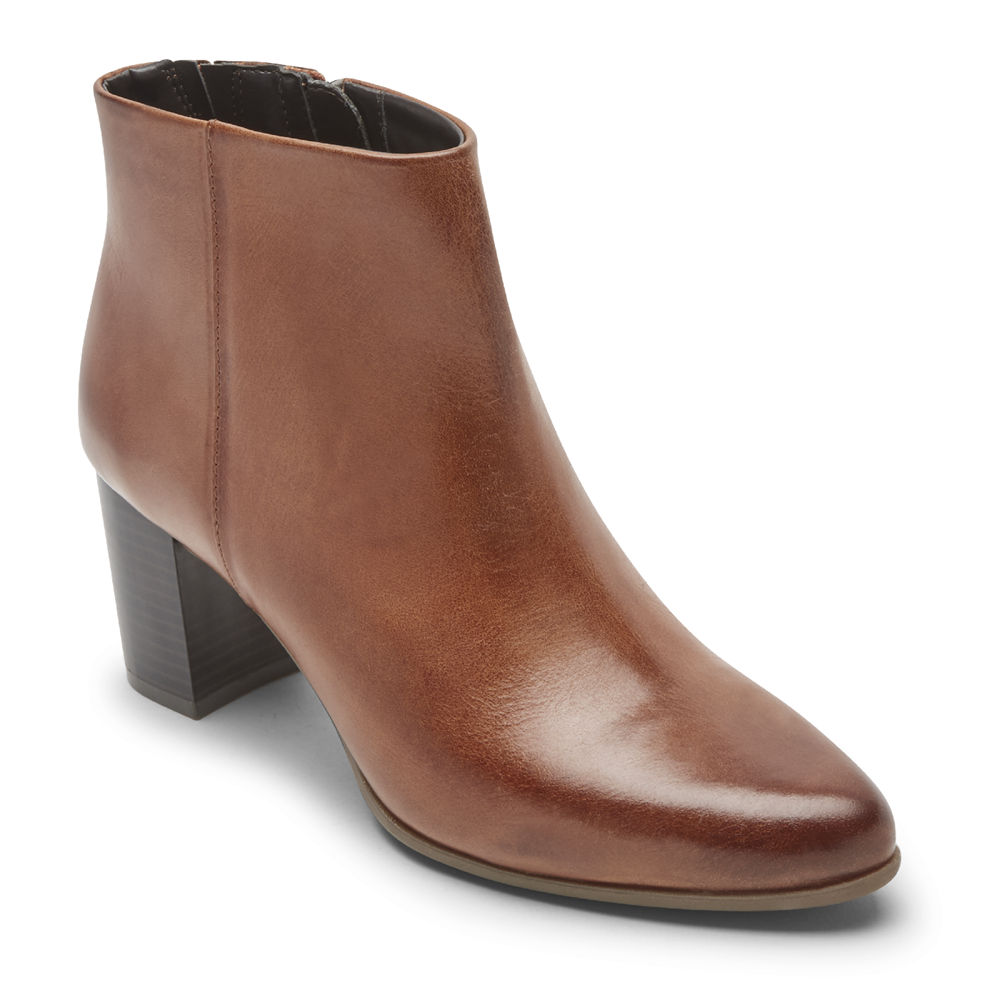 Booties Rockport Mulher Marrom - Camdyn - 57192PCST